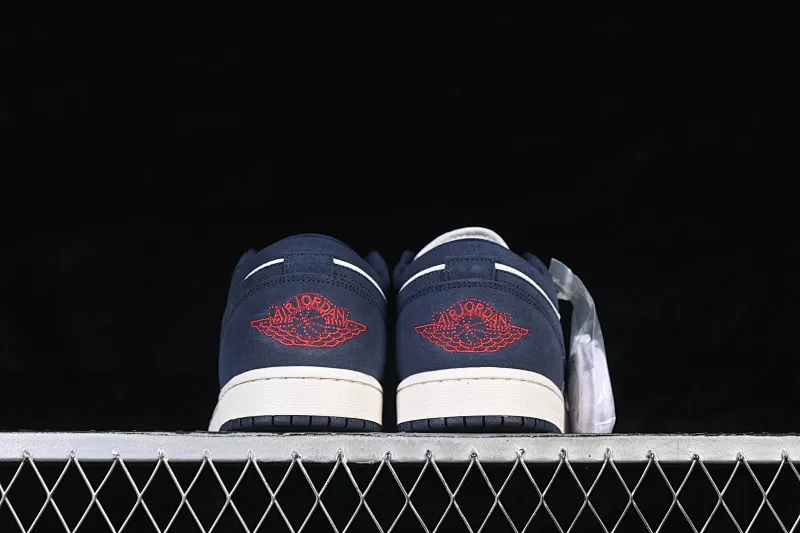 All categories Air Jordan Jordan series basketball shoes Air Jordan 1 Low Air Jordan 1 Low AJ1 Joe 1 white dark blue low-top cultural and casual sneakers IO7448-400